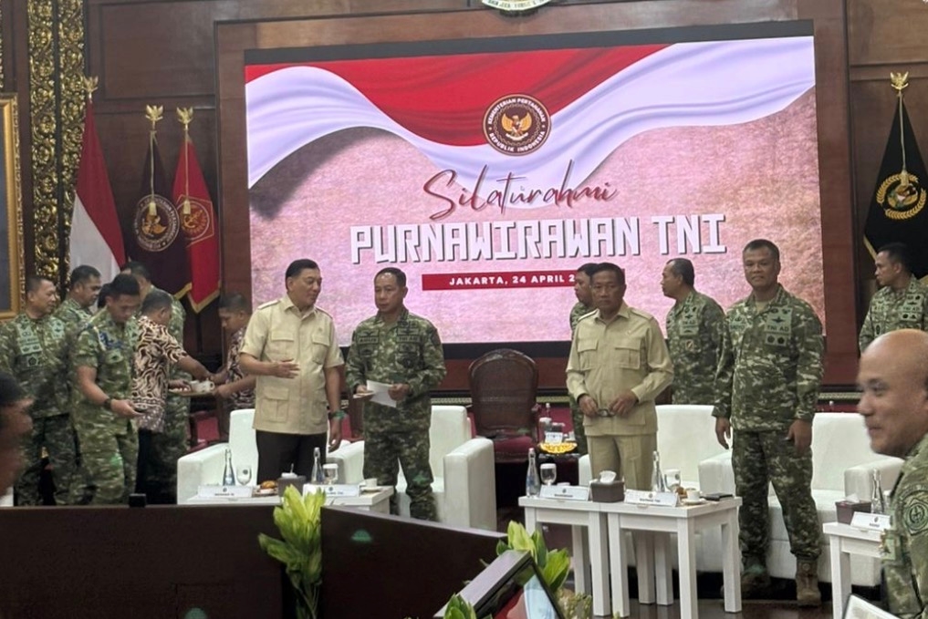 Menhan Kumpulkan Pati dan Purnawirawan TNI, Tekankan Strategi Pertahanan Berbasis Konstitusi