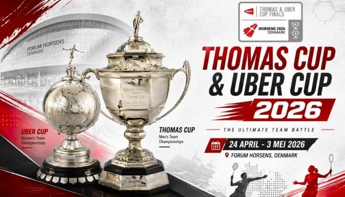 Thomas dan Uber Cup 2026 Dimulai! Ini Jadwal Main Indonesia dan Jam Tayangnya
