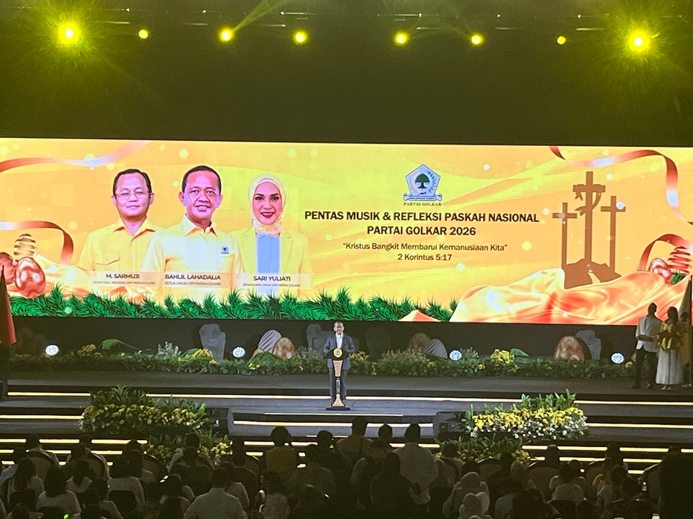 Rayakan Paskah Nasional, Bahlil Tegaskan Golkar Rumah Besar Semua Golongan