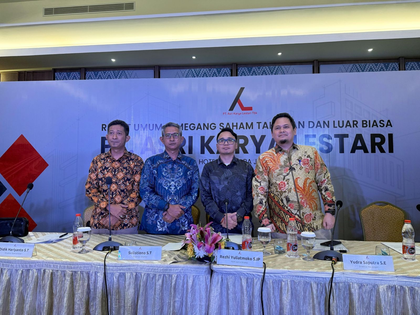 RUPS, ASLI Rombak Jajaran Komisaris dan Direksi