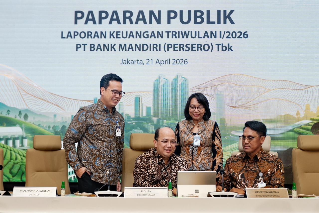 Sinergi Majukan Negeri, Bank Mandiri Akselerasi Realisasi Program Pemerintah di Kuartal I-2026