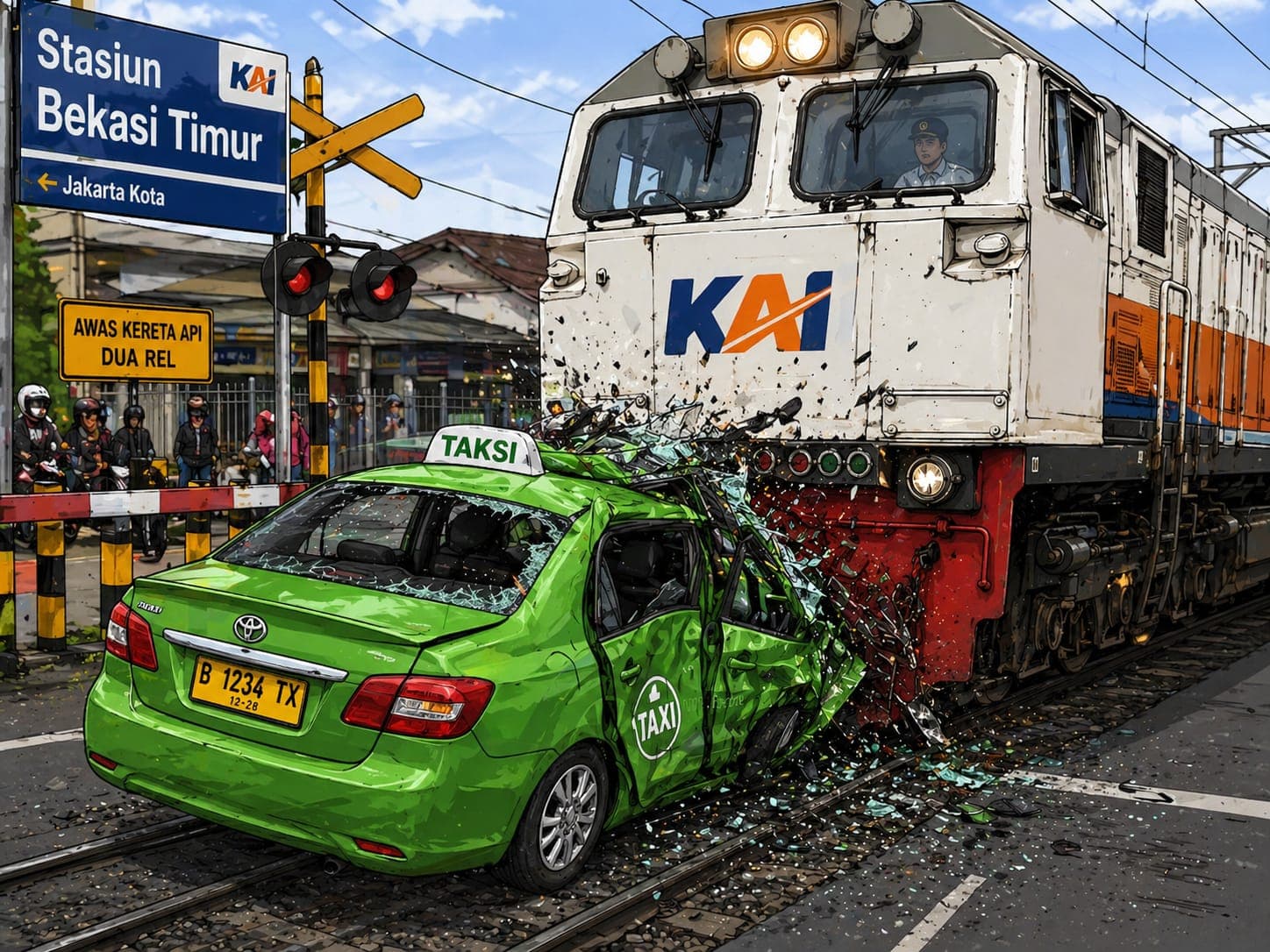 Berharap Cek Rekaman Dashcam, Ridwan Hanif Pertanyakan Kompetensi Supir Green SM dalam Kecelakaan Kereta Bekasi Timur