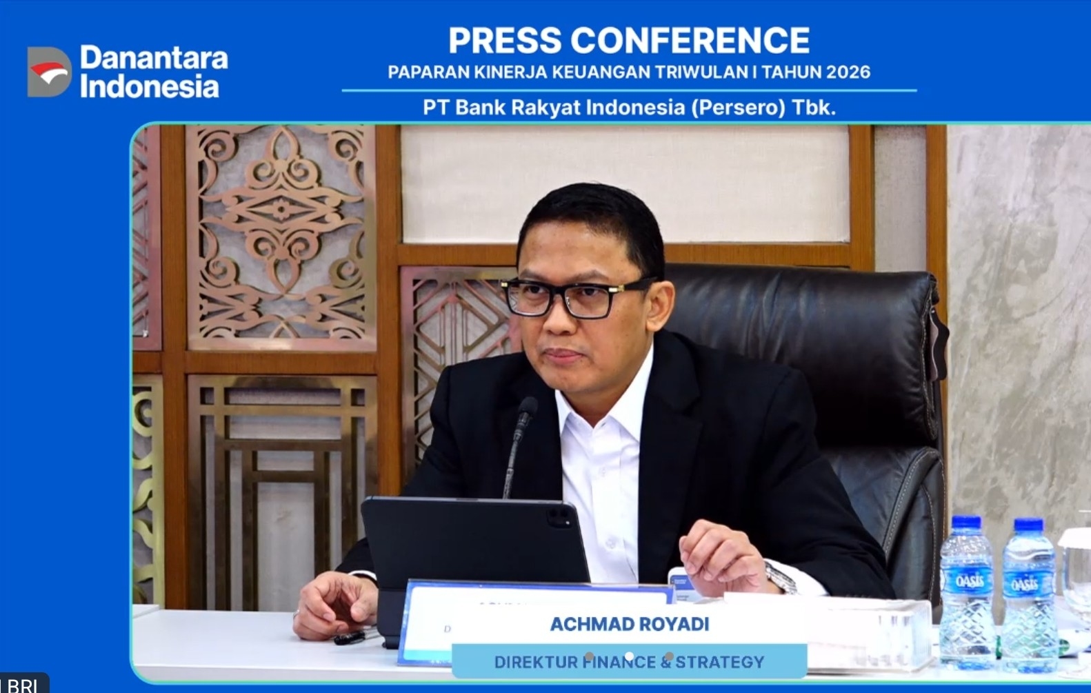 BRI Salurkan Kredit UMKM Rp1.211 Triliun di Kuartal I-2026, NPL Terjaga