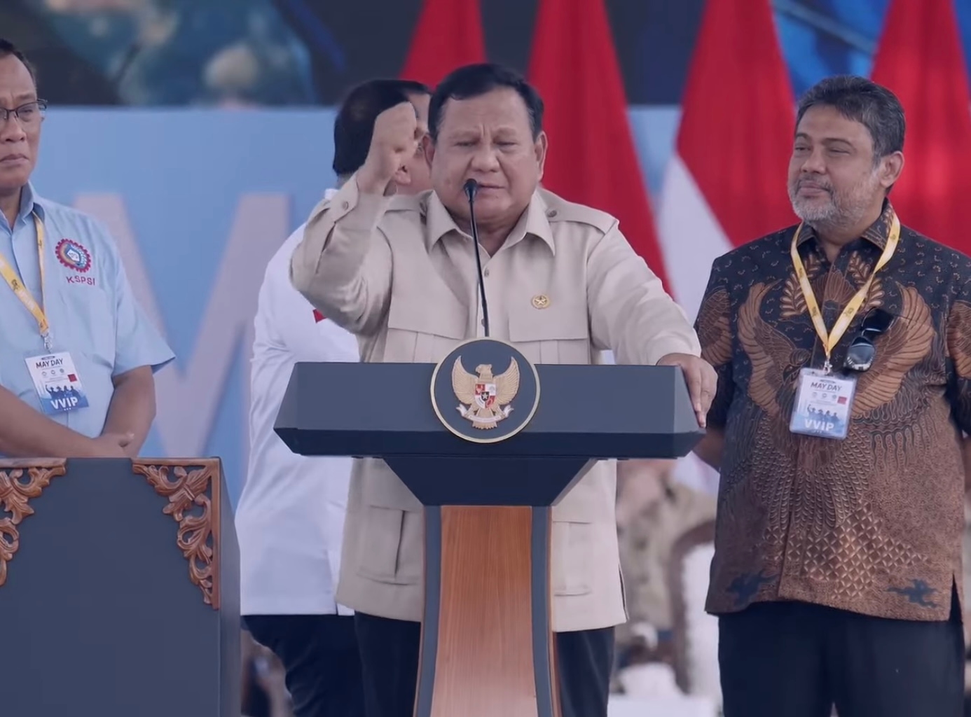 Prabowo: Saya Tidak Rela Pejabat dan Pengusaha Serakah Rampok Uang Rakyat