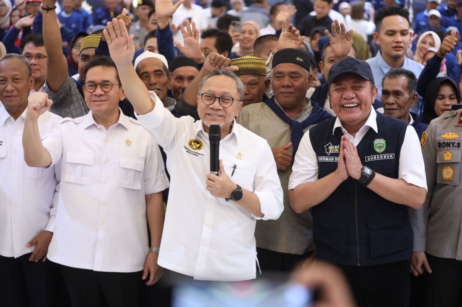 Sumsel Surplus Beras, Kinerja Gubernur Herman Deru Diapresiasi Menko Pangan Zulkifli Hasan