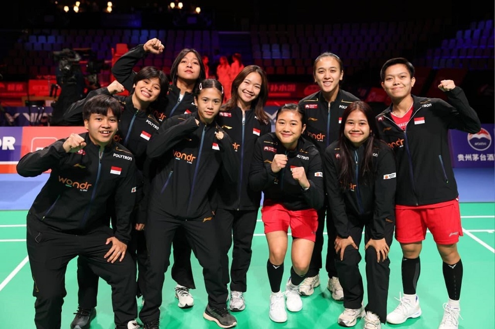 BNI Kawal Generasi Emas Baru, Tim Uber Indonesia Melaju ke Semifinal