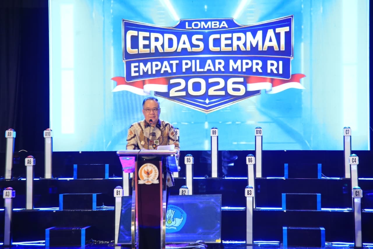 Wagub Cik Ujang Apresiasi LCC Empat Pilar MPR RI, Perkuat Wawasan Kebangsaan Pelajar