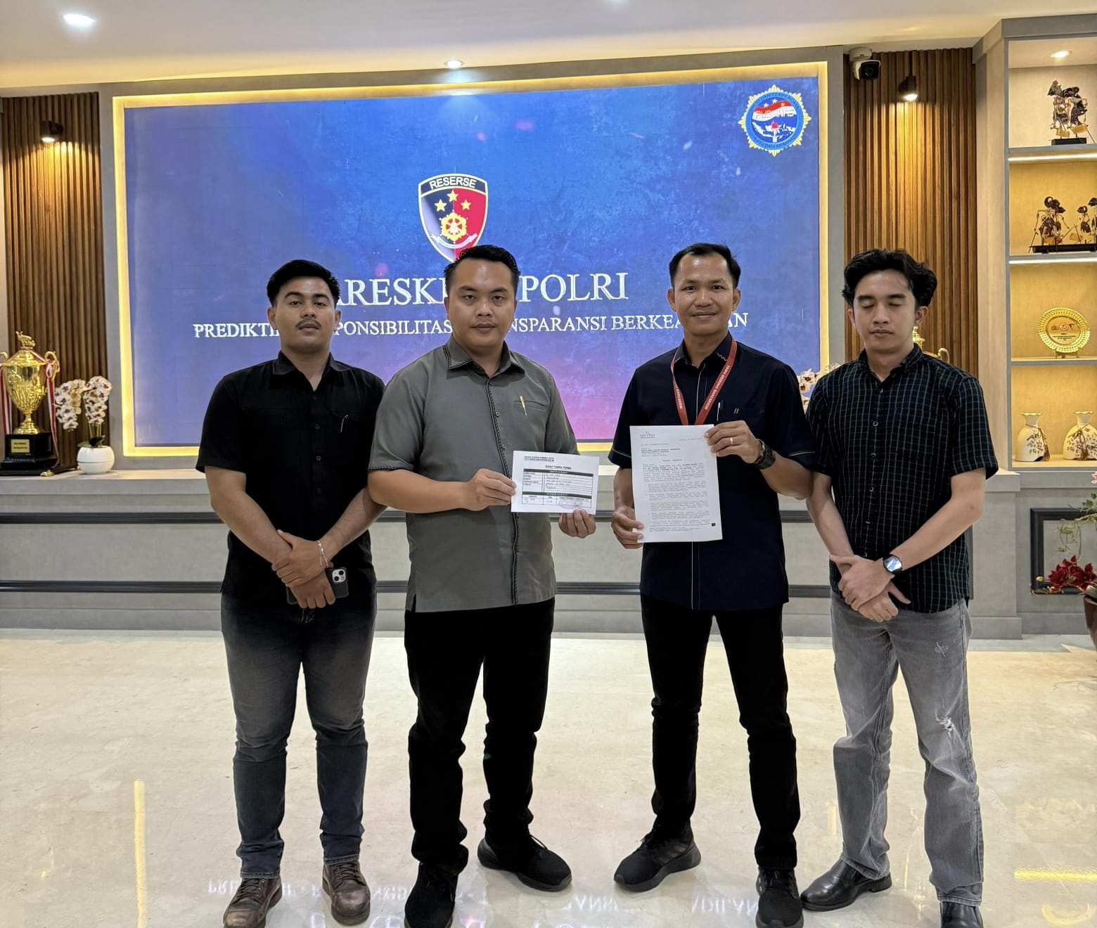 Kapolsek Danau Paris diadukan ke Bareskrim Soal Dugaan Penerbitan Surat Palsu