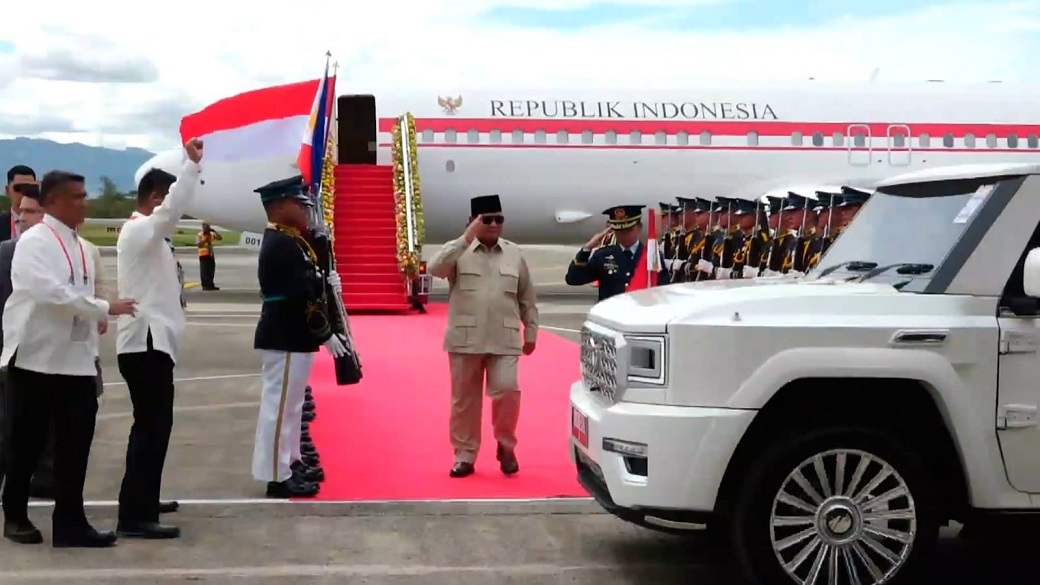 Presiden Prabowo Gunakan Maung Karya Anak Bangsa di KTT ASEAN Filipina