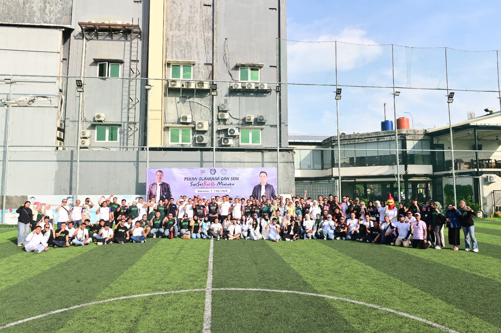 Peringati Hari Buruh 2026, Pegadaian Makassar Gelar Porseni Karyawan