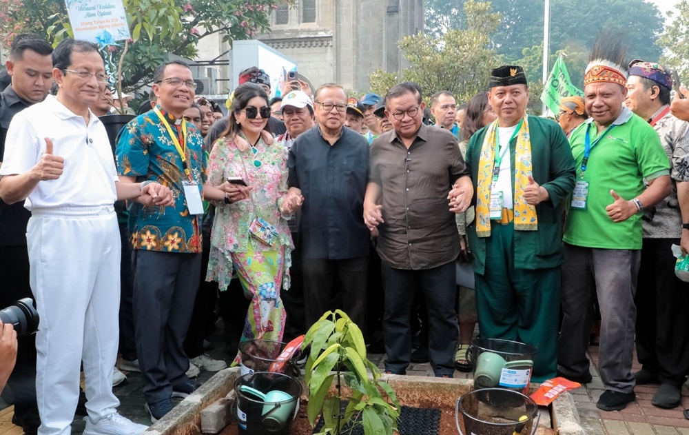 Pramono Anung Ajak KAJ Dukung Gerakan Pilah Sampah dan Jaga Toleransi di Jakarta