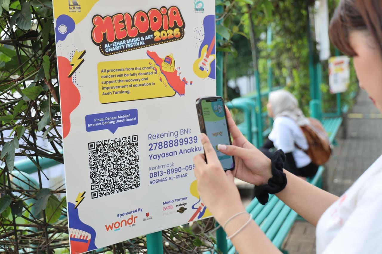 BNI Dorong Generasi Muda Melek Keuangan Digital lewat Festival Cashless di Melodia 2026