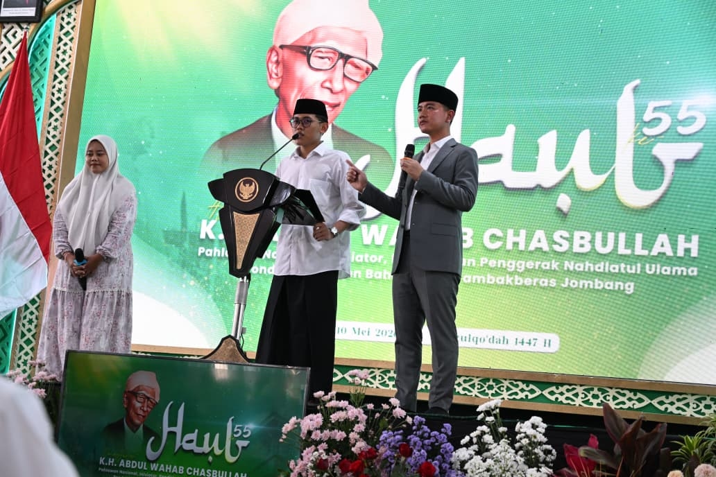Gibran Minta Santri Teladani Semangat Perjuangan Mbah Wahab: Cinta Tanah Air dan Berpikir Maju