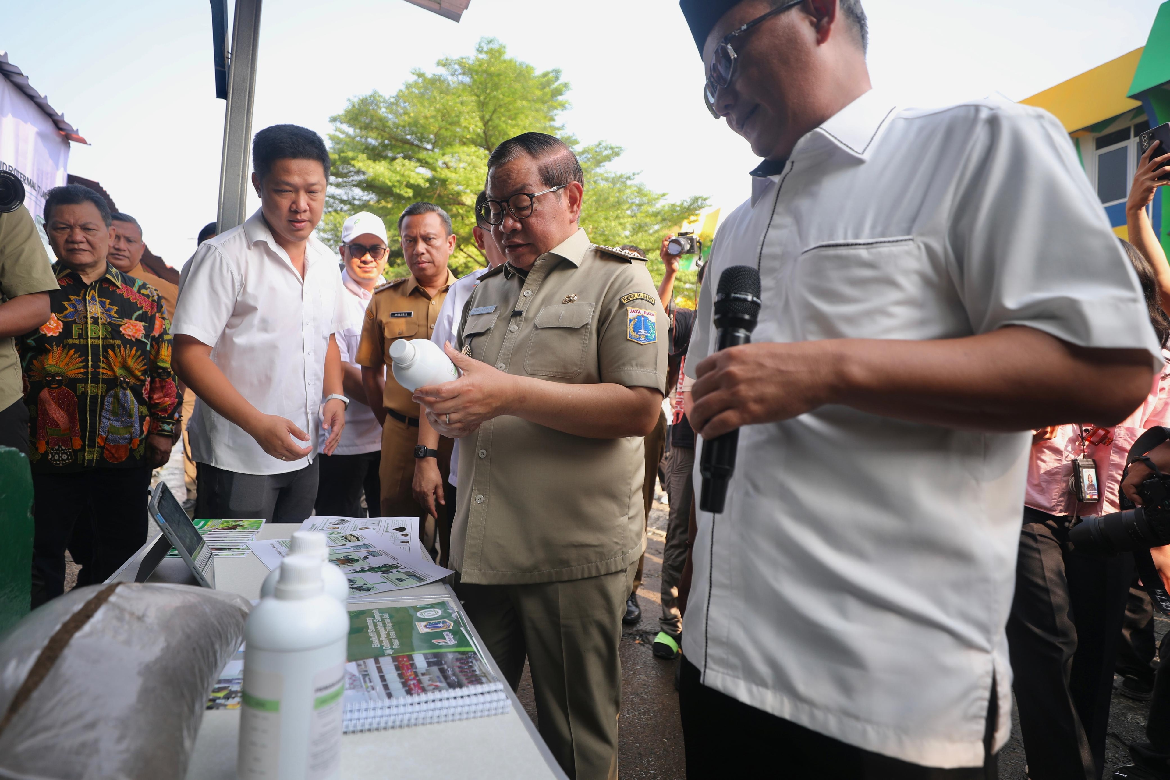 Pramono Pakai Teknologi Hidrotermal, Pengolahan Sampah Organik Pasar Kramat Jati Hanya Dua Jam