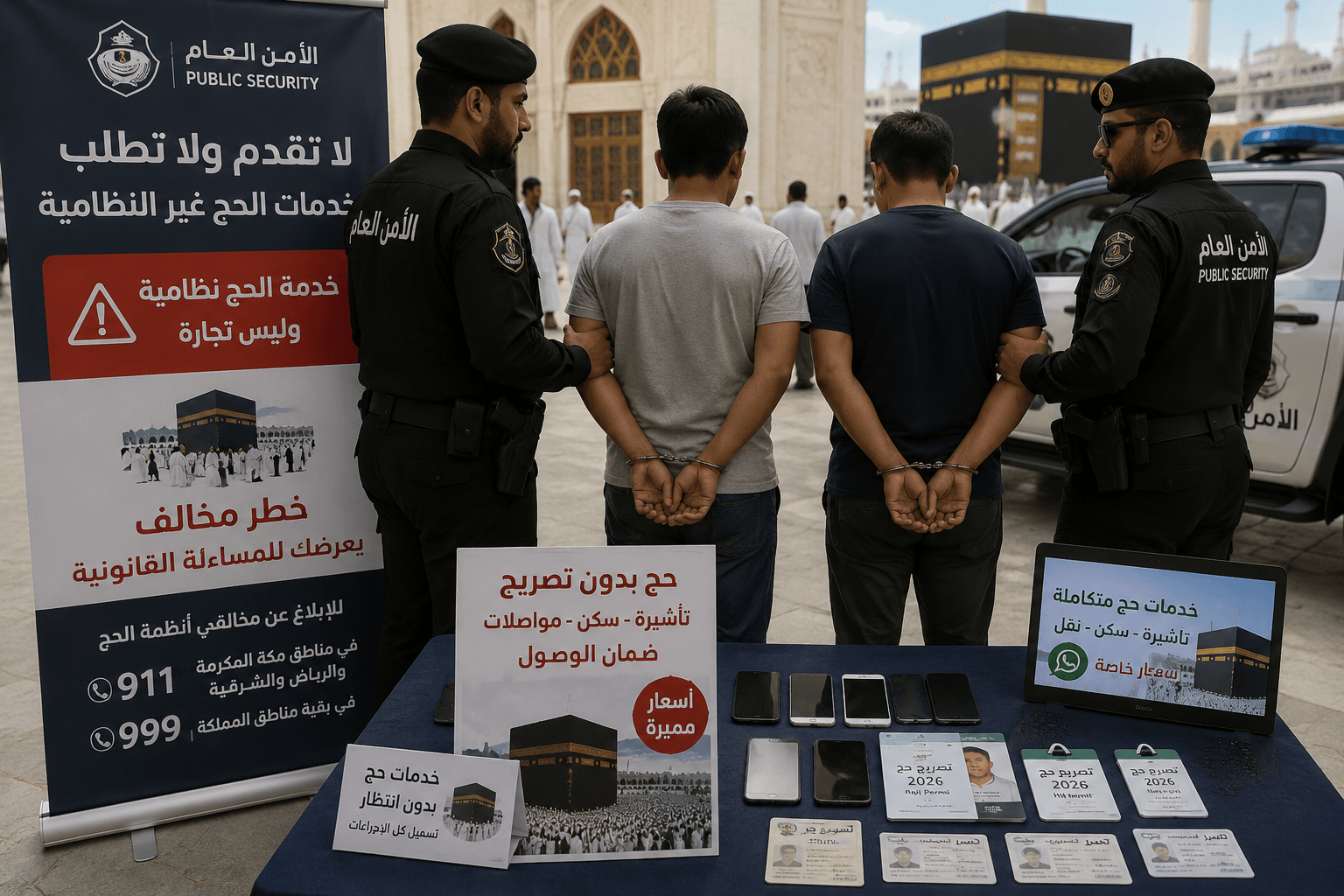 Dua WNI Kembali Ditangkap Polisi Saudi, Diduga Jual Layanan Haji Ilegal