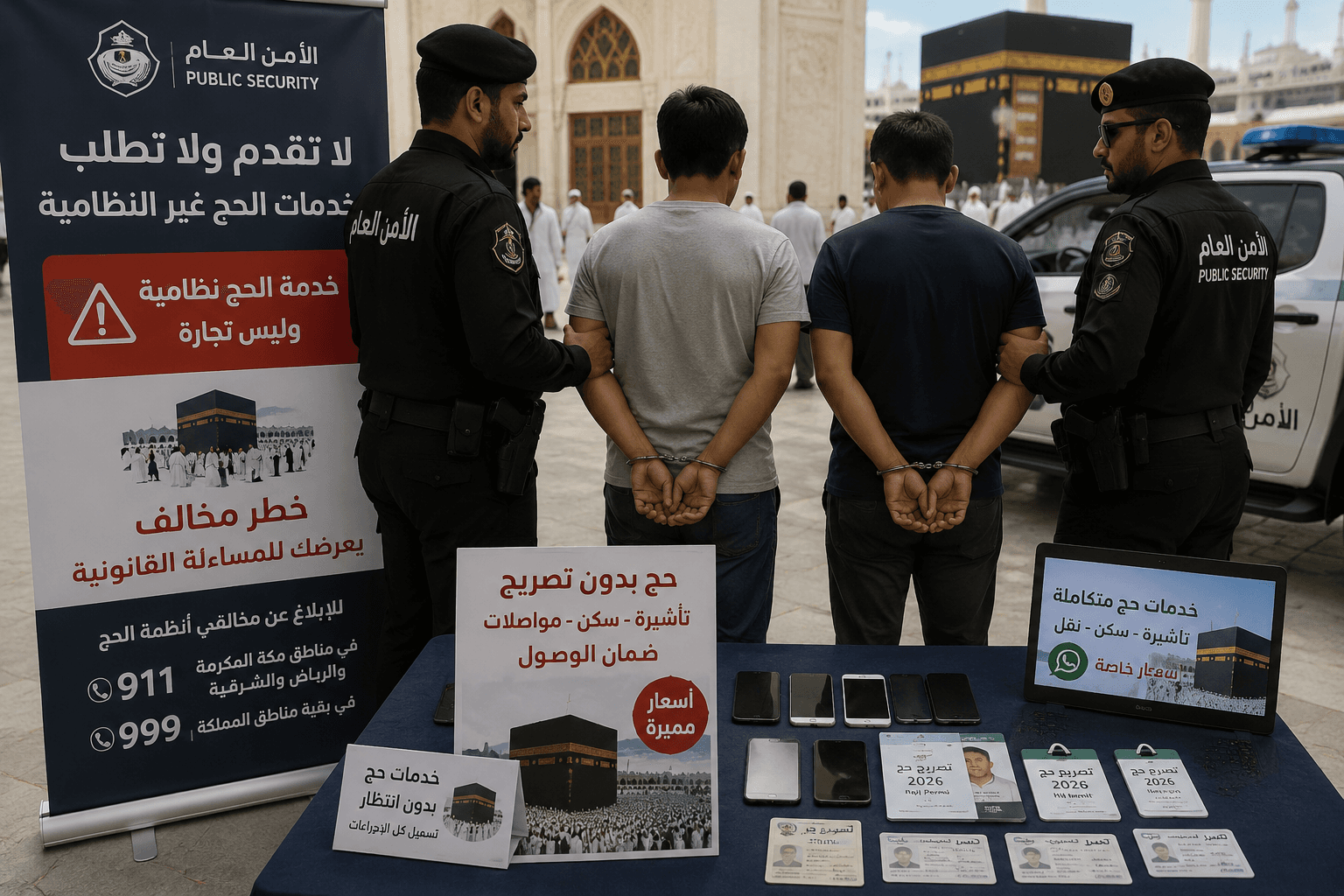 Dua WNI Kembali Ditangkap Polisi Saudi, Diduga Jual Layanan Haji Ilegal