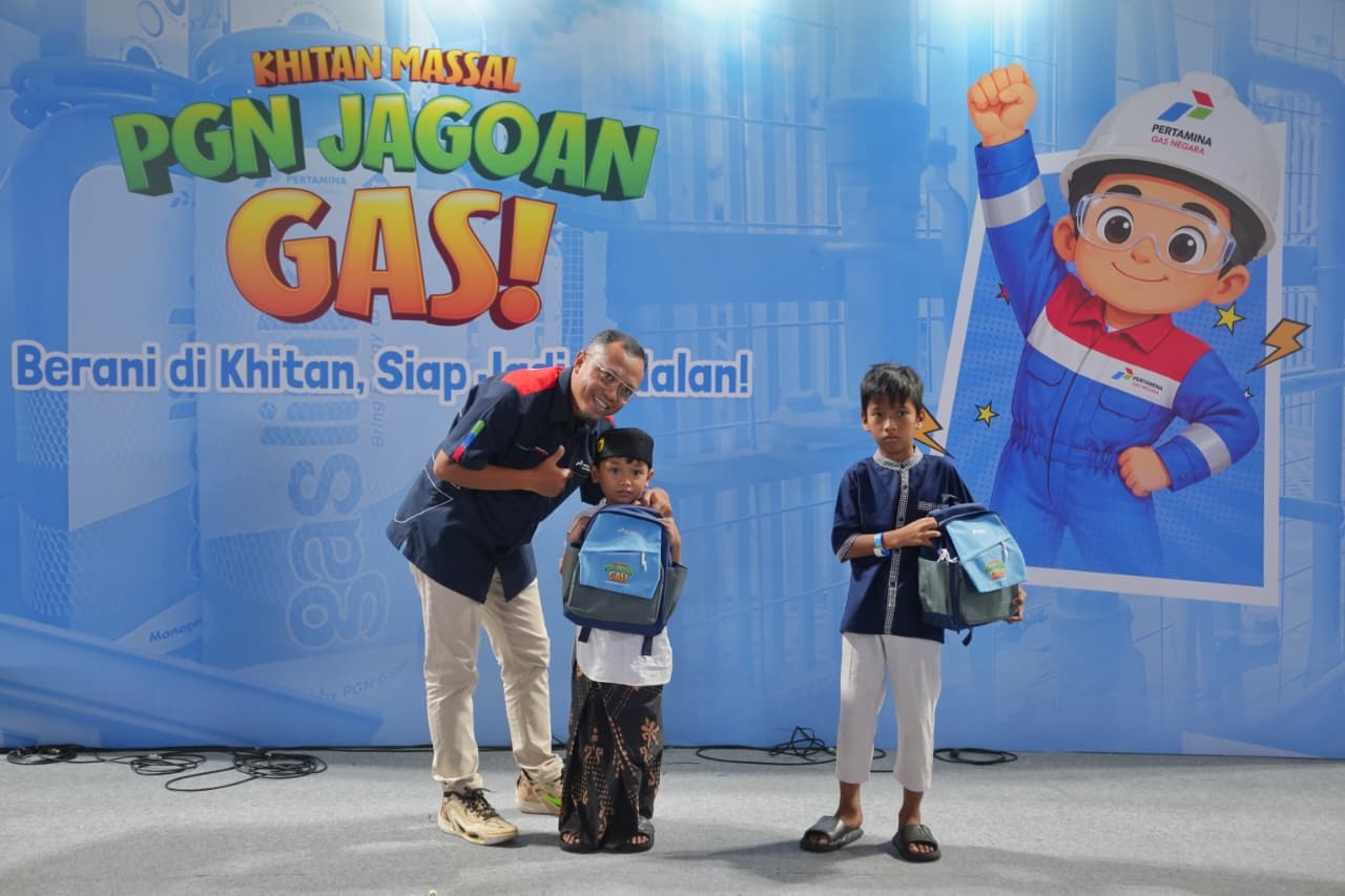 PGN Salurkan Layanan Kesehatan Anak Lewat Program Khitan Massal di Momen HUT ke-61