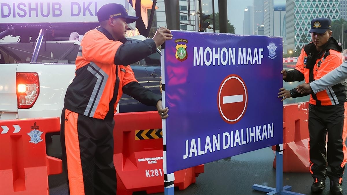Dishub DKI Rekayasa Lalu Lintas Saat Digiland Run 2026, Berlaku dari Sudirman hingga Senayan
