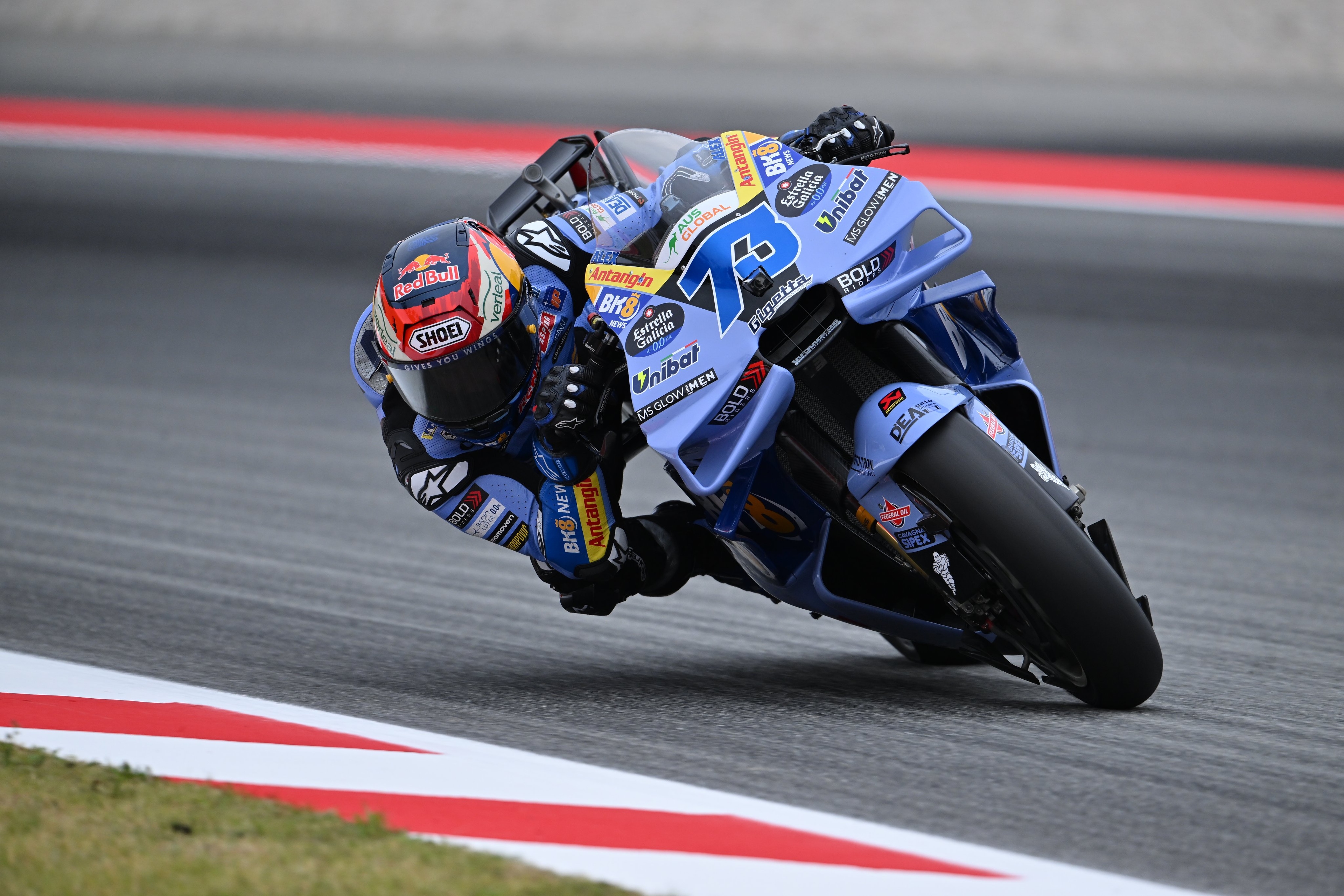 FP1 MotoGP Katalonia: Alex Marquez Tercepat, Duo Aprilia Konsisten di 5 Besar