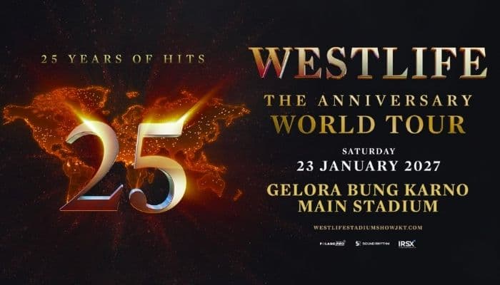 Link Resmi Beli Tiket Westlife Jakarta 2027 Dibuka Hari Ini, Harga VIP Tembus Rp2,7 Juta