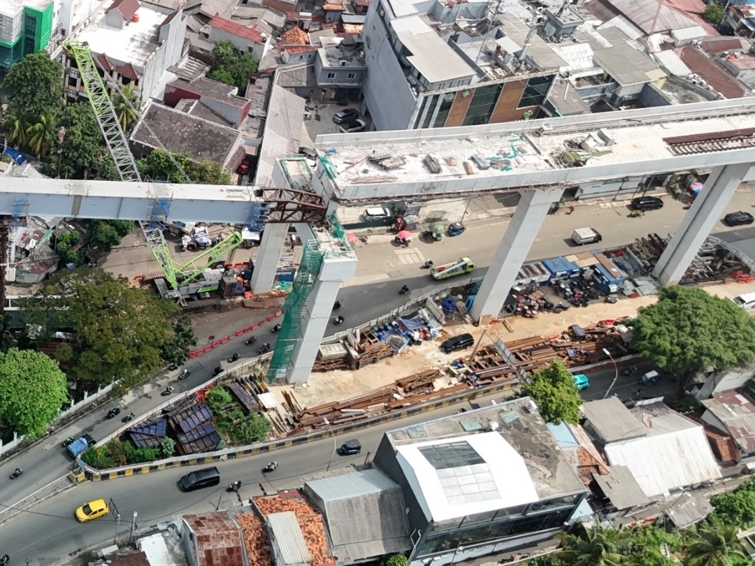 Jakpro Targetkan 'Zero Accident' dalam Pembangunan LRT Jakarta Rute Velodrome-Manggarai