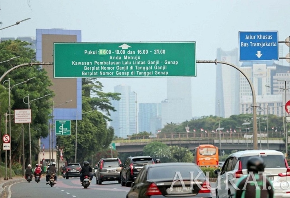 Ganjil Genap di Jakarta Ditiadakan Saat Libur Iduladha