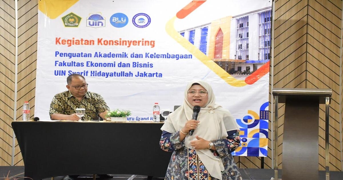 FEB UIN Jakarta Gelar Konsinyering Akademik, Hadirkan Wakil Dekan FEB Unair