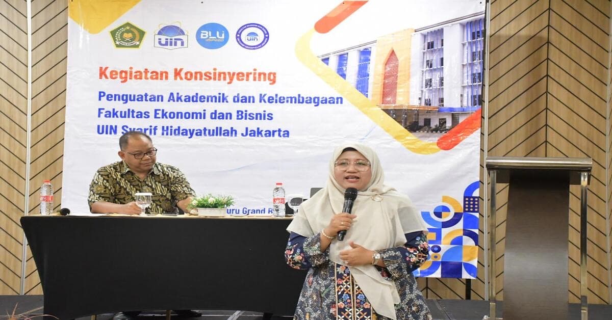 FEB UIN Jakarta Gelar Konsinyering Akademik, Hadirkan Wakil Dekan FEB Unair