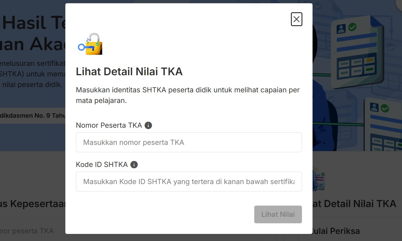 Cara Cek Nilai TKA dan Unduh Sertifikat SHTKA 2026 Resmi Kemendikdasmen