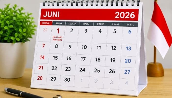 Apakah Juni 2026 Ada Long Weekend? Ini Daftar Tanggal Merah dan Hari Pentingnya