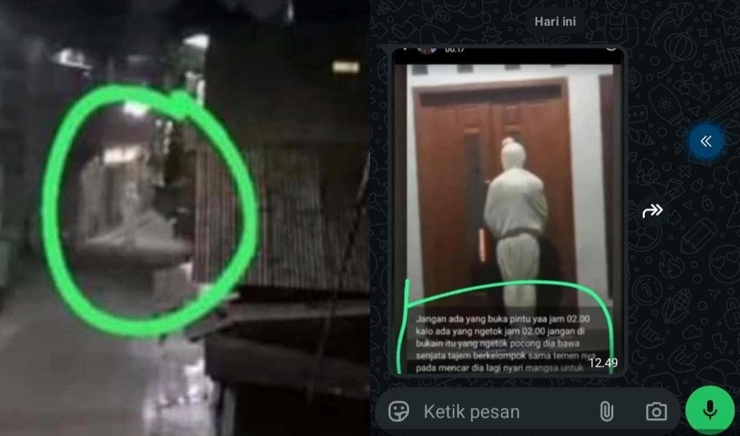 Teror Pocong Meluas, Warga Diminta Jangan Panik dan Segera Lapor Polisi