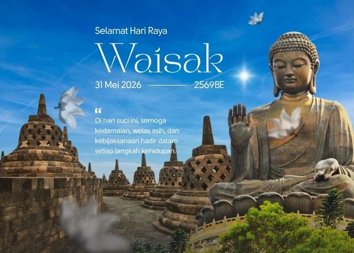 Ide Ucapan Hari Raya Waisak 2026 untuk Rekan Kerja dan Relasi Bisnis