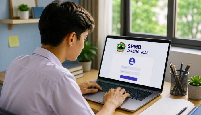 Cara Membuat Akun SPMB Jateng 2026, Wajib Dilakukan Sebelum Pilih Sekolah