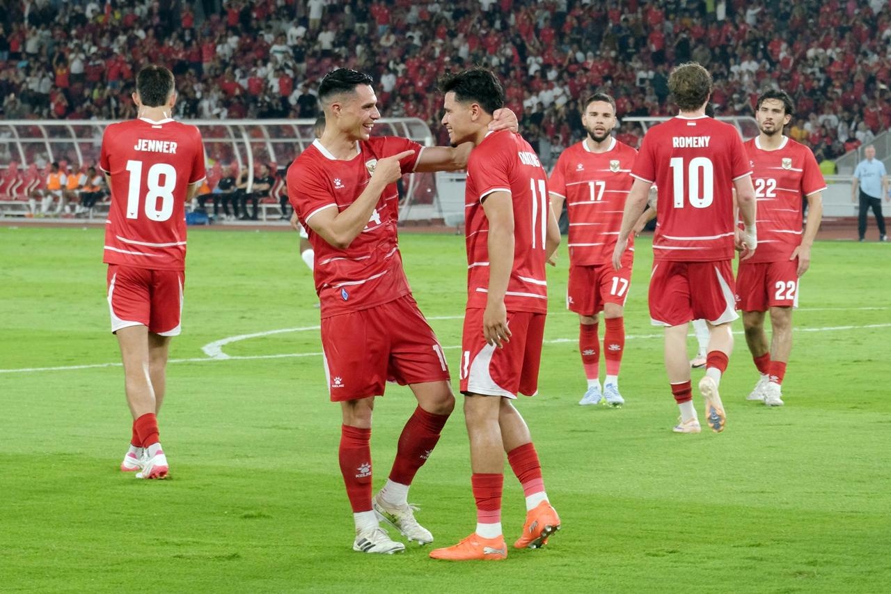 Indonesia vs Oman: Garuda Lepas Kutukan 38 Tahun, Menang 3-0 Ditandai Debut Mathew Baker