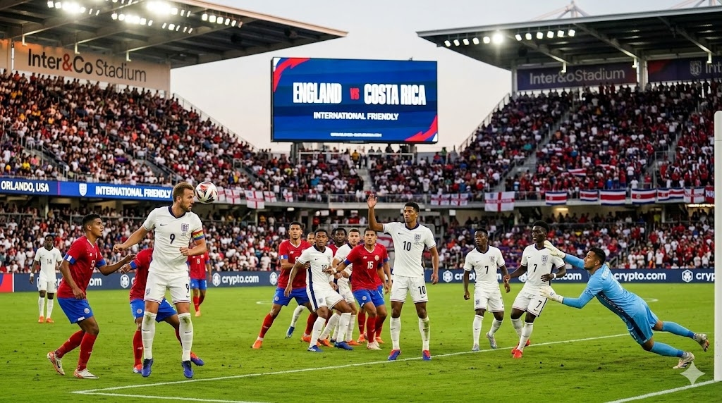 Prediksi Skor Inggris vs Kosta Rika: Three Lions Diunggulkan, Mampukah Menang Meyakinkan Jelang Piala Dunia 2026?