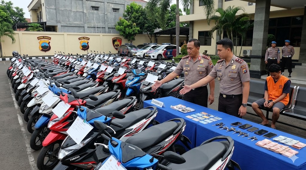 Mahasiswa Semarang Gadaikan 40 Motor Teman dan Adik Kelas, Raup Rp135 Juta untuk Gaya Hidup dan Open BO