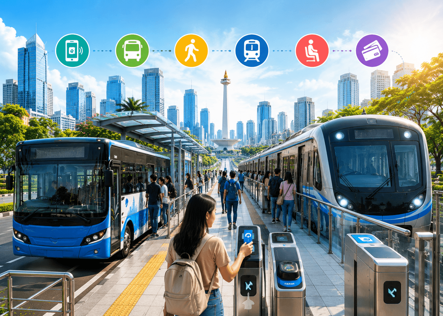 Penumpang MRT Hampir 2 Kali Lipat, Lintas Timur-Barat Dibidik 284 Ribu