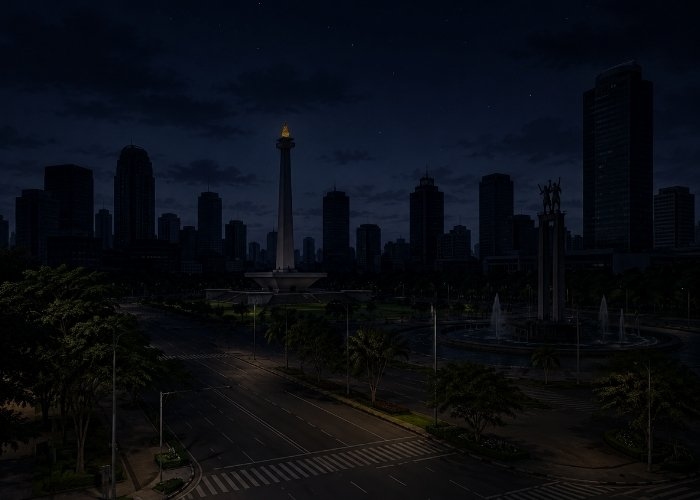 Jakarta Matikan Lampu 60 Menit, Langkah Bersama Kurangi Emisi Karbon demi Masa Depan Kota
