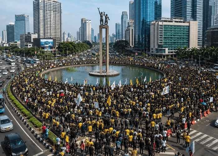 Demo 12 Juni 2026 Berlangsung, Ini Daftar Lokasi yang Sebaiknya Dihindari