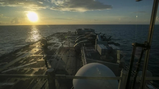 Meski Kesepakatan Damai dengan AS Sudah Diumumkan, Iran Dilaporkan Lepaskan Drone ke Selat Hormuz