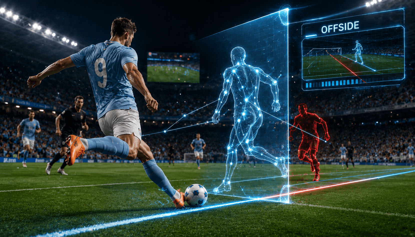 Lebih Cepat, Ini Cara Kerja Sensor AI Piala Dunia 2026 dalam Melacak Offside!