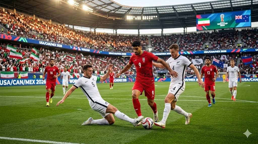 Prediksi Skor Iran vs Selandia Baru: Team Melli Diunggulkan, Bisakah All Whites Memberi Kejutan di Piala Dunia 2026?