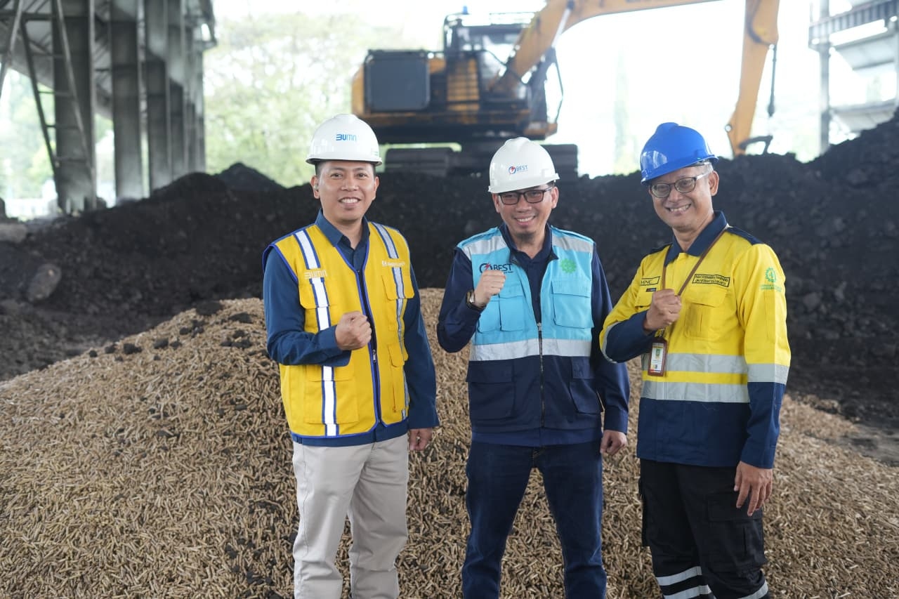 PTBA Perkuat Transisi Energi dan Pengurangan Emisi Karbon melalui Uji Coba Cofiring Tahap II