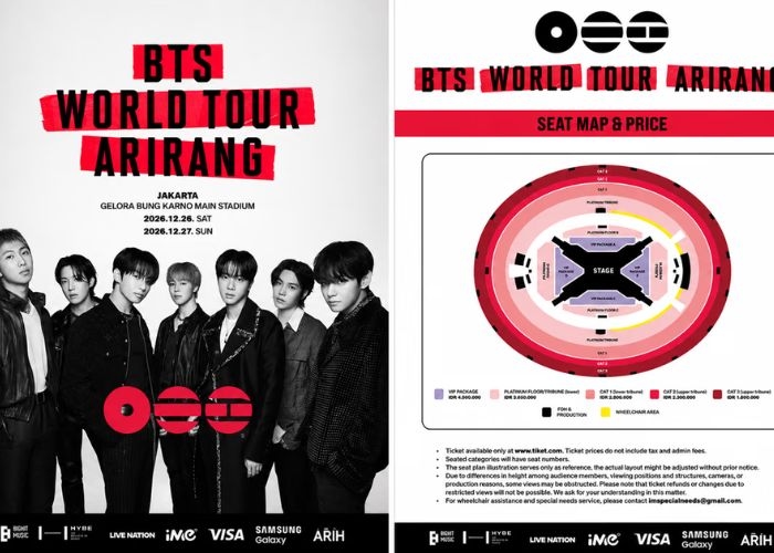 Kesempatan Terakhir! Link War Tiket BTS Arirang Jakarta Day-3, Jangan Sampai Ketinggalan!