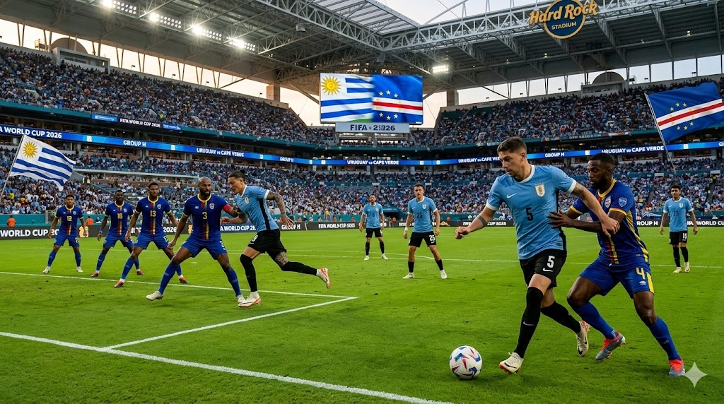 Prediksi Skor Uruguay vs Cape Verde: La Celeste Diunggulkan, Tapi Tim Debutan Bisa Kembali Bikin Kejutan