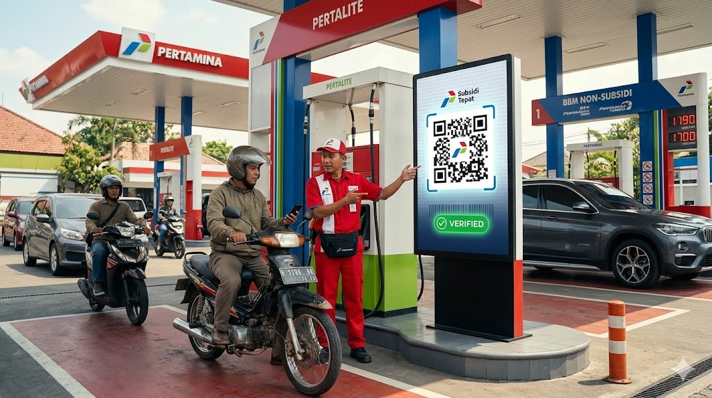 Cara Daftar Barcode Pertamina: 3 Metode Resmi agar Bisa Beli Pertalite & Solar Subsidi