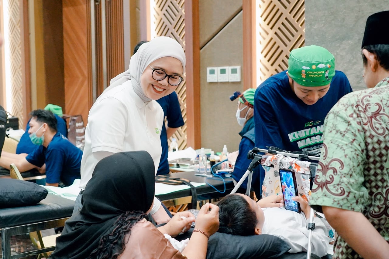 Pegadaian Gelar Khitanan Massal Gratis bagi 500 Anak Prasejahtera