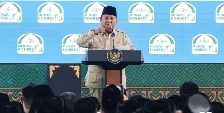 Prabowo dalam Penutupan Munas dan Konbes NU: Kiai dan Ulama adalah Tokoh yang Dekat dengan Masyarakat