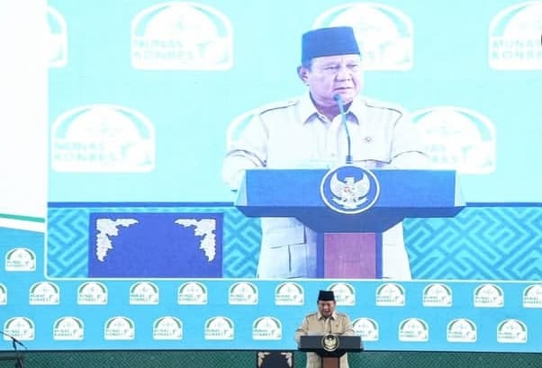 Tutup Munas dan Konbes NU, Prabowo Kenang Hubungannya dengan Gus Dur