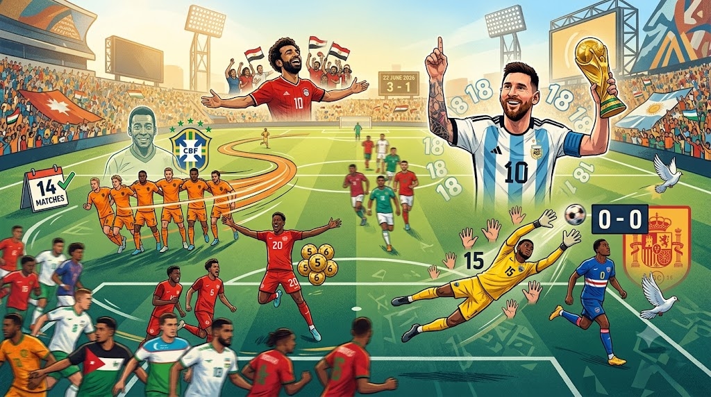 10 Rekor Piala Dunia 2026 yang Sudah Pecah, Messi hingga Cape Verde Ciptakan Sejarah